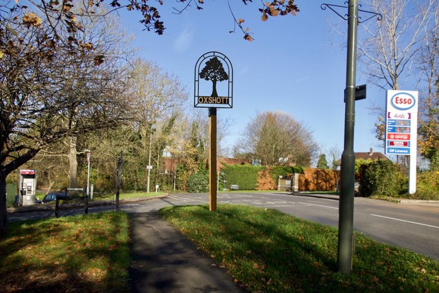 Oxshott sign CGI